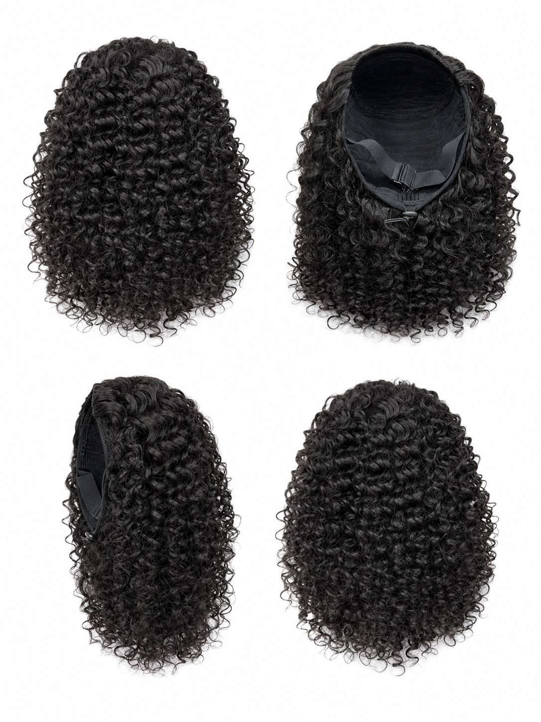 Burmese Natural Wave Half Wigs